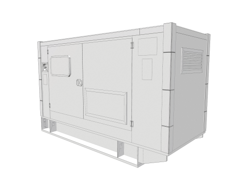 Power Generator 3D Model