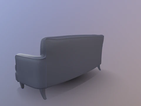 Chesterfield Sofa 3D Model