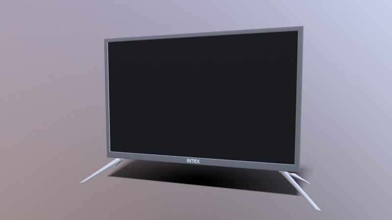 INTEX Monitor 3D Model .c4d .max .obj .3ds .fbx .stl .blend 