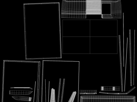 INTEX Monitor 3D Model