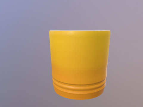 Le Creuset Mug 3D Model