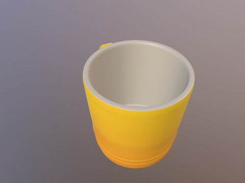 Le Creuset Mug 3D Model