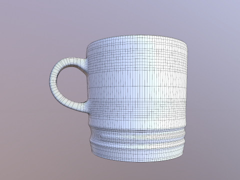 Le Creuset Mug 3D Model