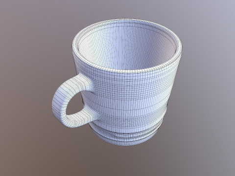 Le Creuset Mug 3D Model
