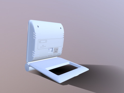 Mag Digital Atomic Alarm Clock 3D Model