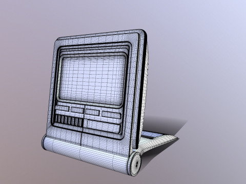 Mag Digital Atomic Alarm Clock 3D Model