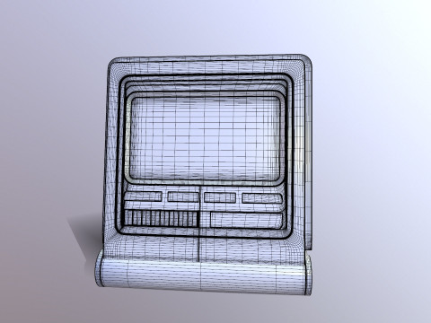 Mag Digital Atomic Alarm Clock 3D Model