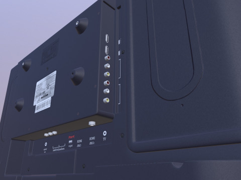 PLASMA Display 3D Model