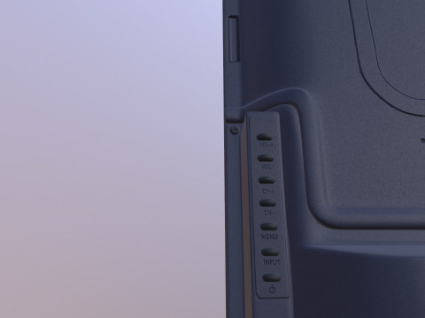 PLASMA Display 3D Model