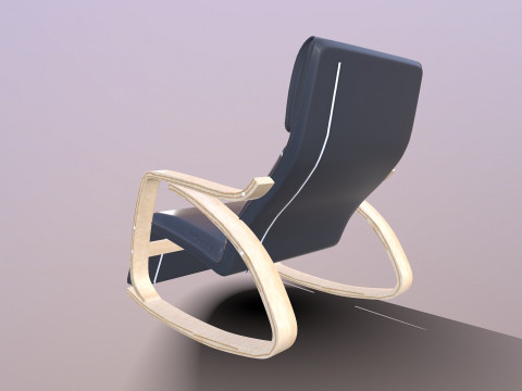 Rocking Chair 3D 모델
