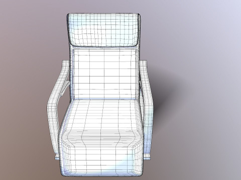 Rocking Chair 3D 모델