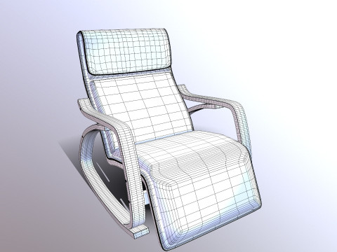 Rocking Chair 3D 모델