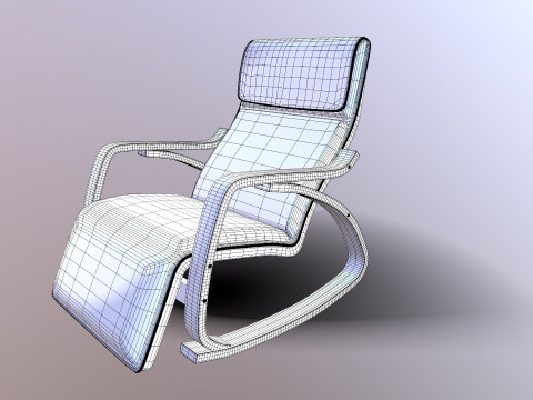 Rocking Chair 3D 모델