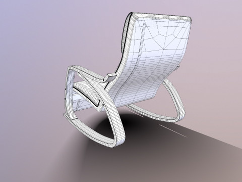 Rocking Chair 3D 모델