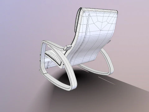 Rocking Chair 3D Model