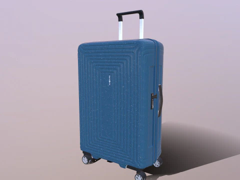 新秀丽拉杆包 3D 模型