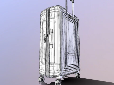 Samsonite Trolley Bag 3D Model