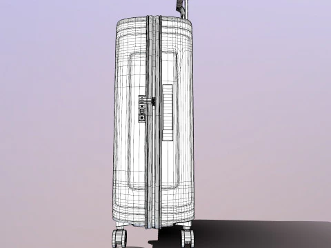 Samsonite Trolley Bag 3D Model