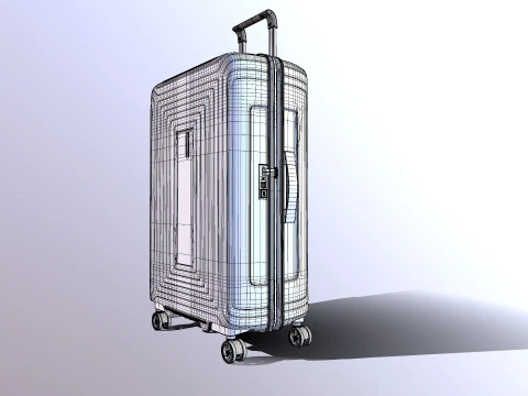 Samsonite Trolley Bag 3D Model
