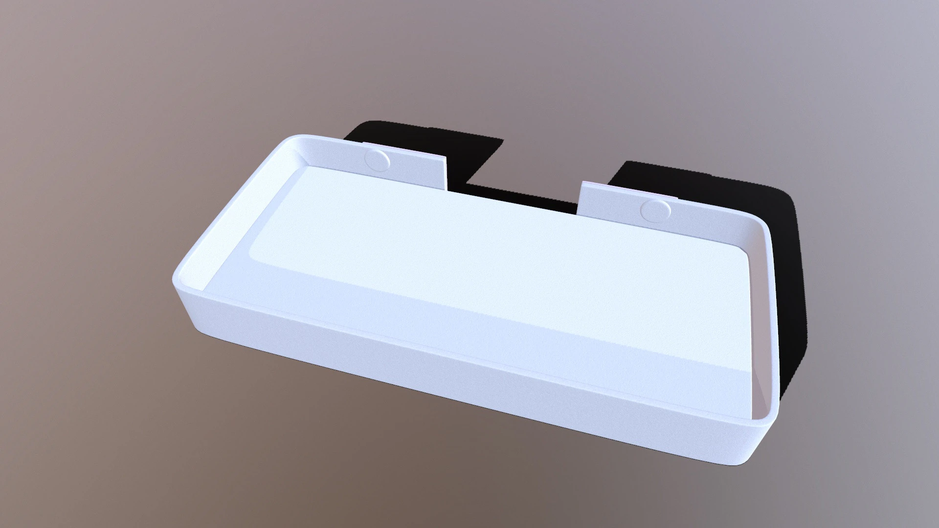 Glass Shelves 3D Model .c4d .max .obj .3ds .fbx .stl .blend 