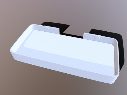 Glass Shelves 3D Model