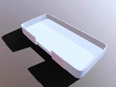 Glass Shelves 3D Model