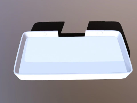Glass Shelves 3D Model