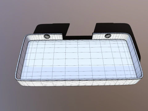 Glass Shelves 3D Model