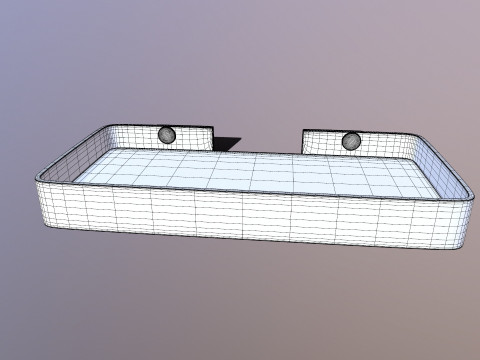 Glass Shelves Modèle 3D