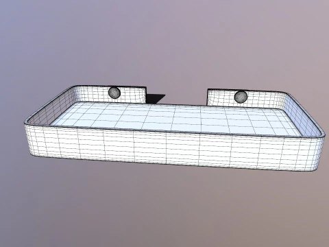 Glass Shelves 3D Model