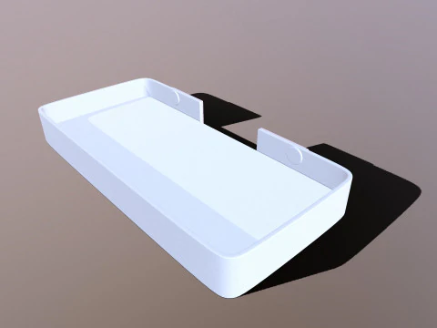 Glass Shelves 3D Model