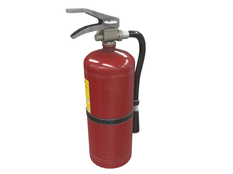 Fire Extinguisher ABG 3D मॉडल