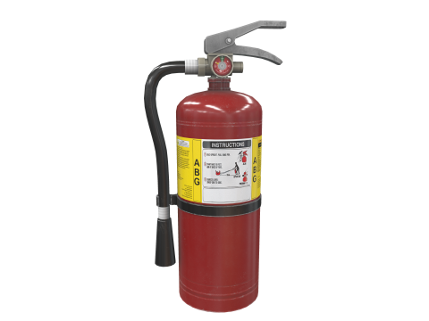 Fire Extinguisher ABG 3D मॉडल
