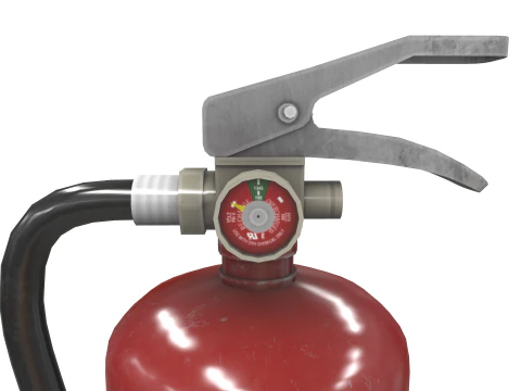 Fire Extinguisher ABG 3D Model