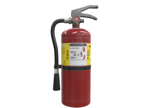 Fire Extinguisher ABG 3D मॉडल