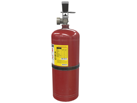 Fire Extinguisher ABG 3D मॉडल