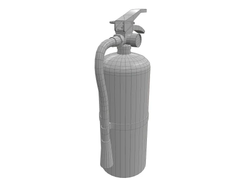 Fire Extinguisher ABG 3D Model