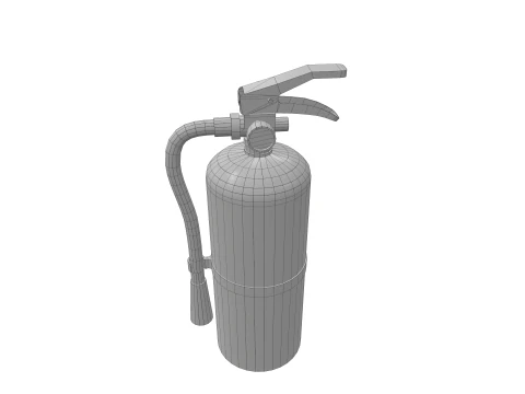 Fire Extinguisher ABG 3D Model