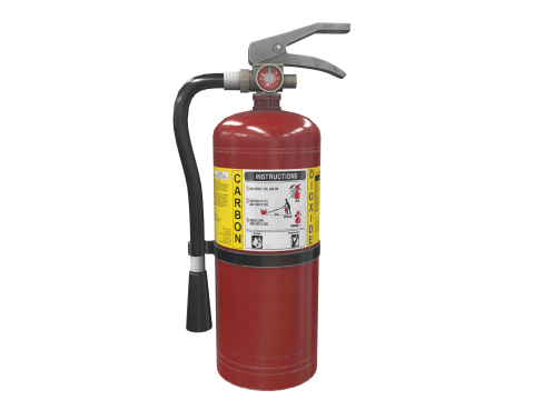 Fire Extinguisher Carbon dioxide Modelo 3D