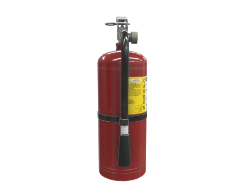 Fire Extinguisher Carbon dioxide 3D Model