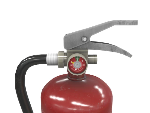 Fire Extinguisher Carbon dioxide 3D Model