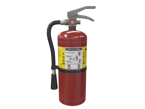 Fire Extinguisher FOAM static 3D Model