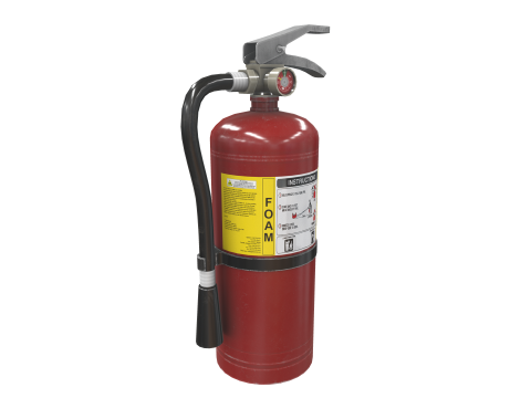 Fire Extinguisher FOAM static 3D 模型