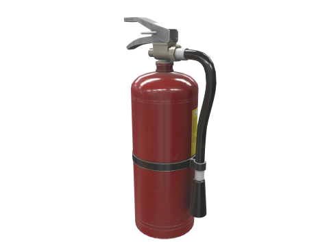 Fire Extinguisher FOAM static 3D 模型