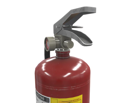 Fire Extinguisher Water 3D Model