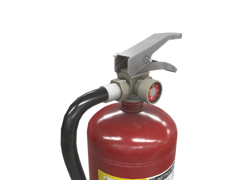 Fire Extinguisher Water 3D Model
