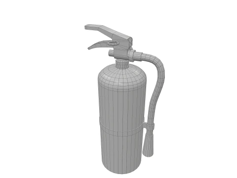Fire Extinguisher Water 3D Model