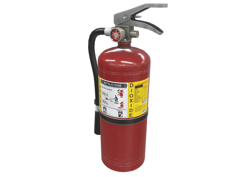 Fire Extinguisher ABG Carbon Foam Water 3D 모델