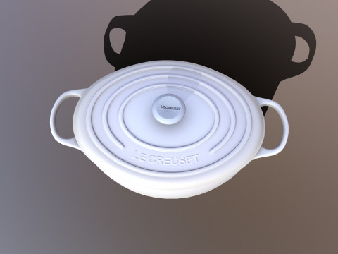 Cookware Le Creuset 3D मॉडल