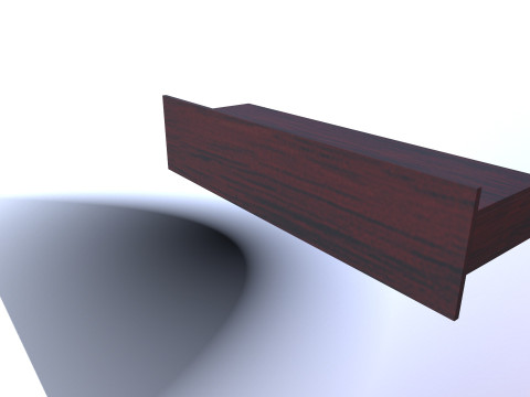 Wall Mounted TV Unit 3D 모델